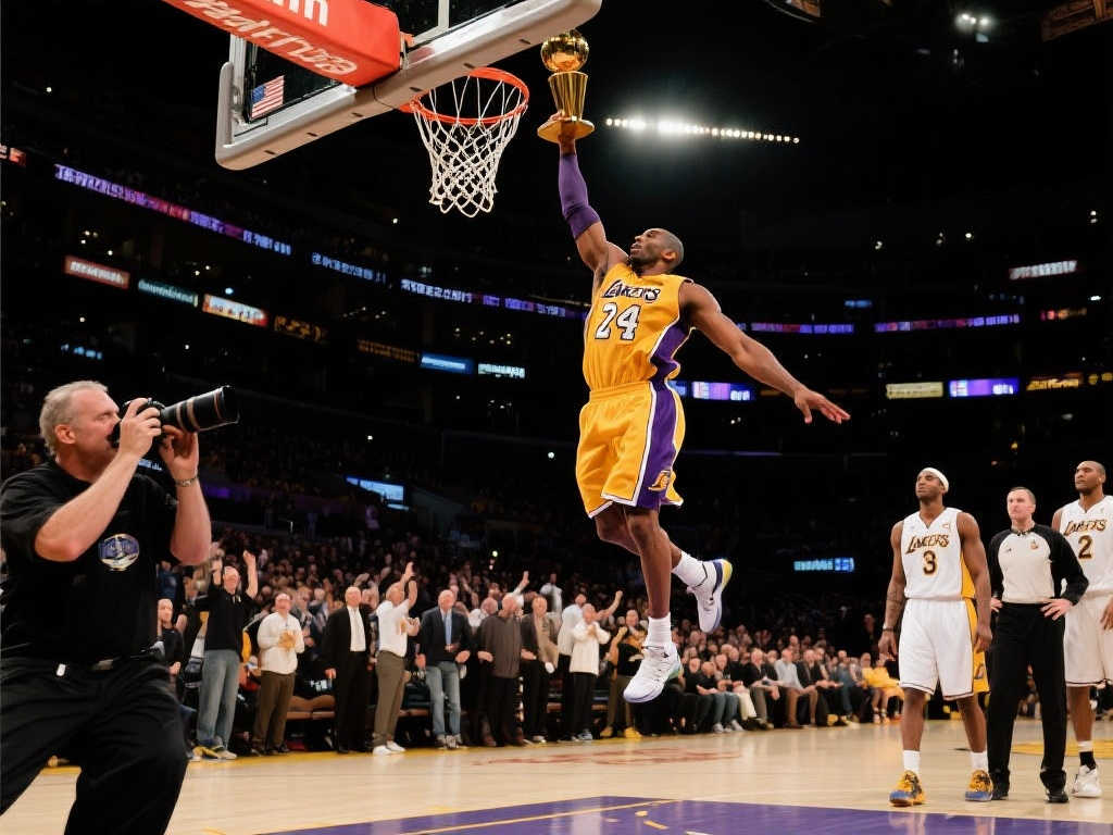 用独特视角陪伴科比职业生涯的见证者! 用独特视角陪伴科比职业生涯的见证者!